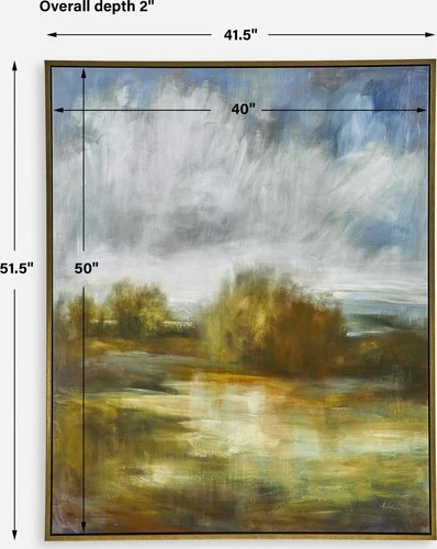 Uttermost 32323 Johns 52" x 42" Framed Landscapes Painting - MultiColor - Picture 5 of 6