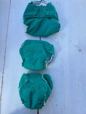 rum-a-rooz cloth diapers, newborn and multi size 