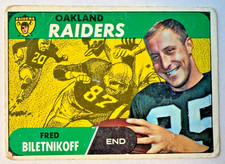 1968 Topps - Fred Biletnikoff #168