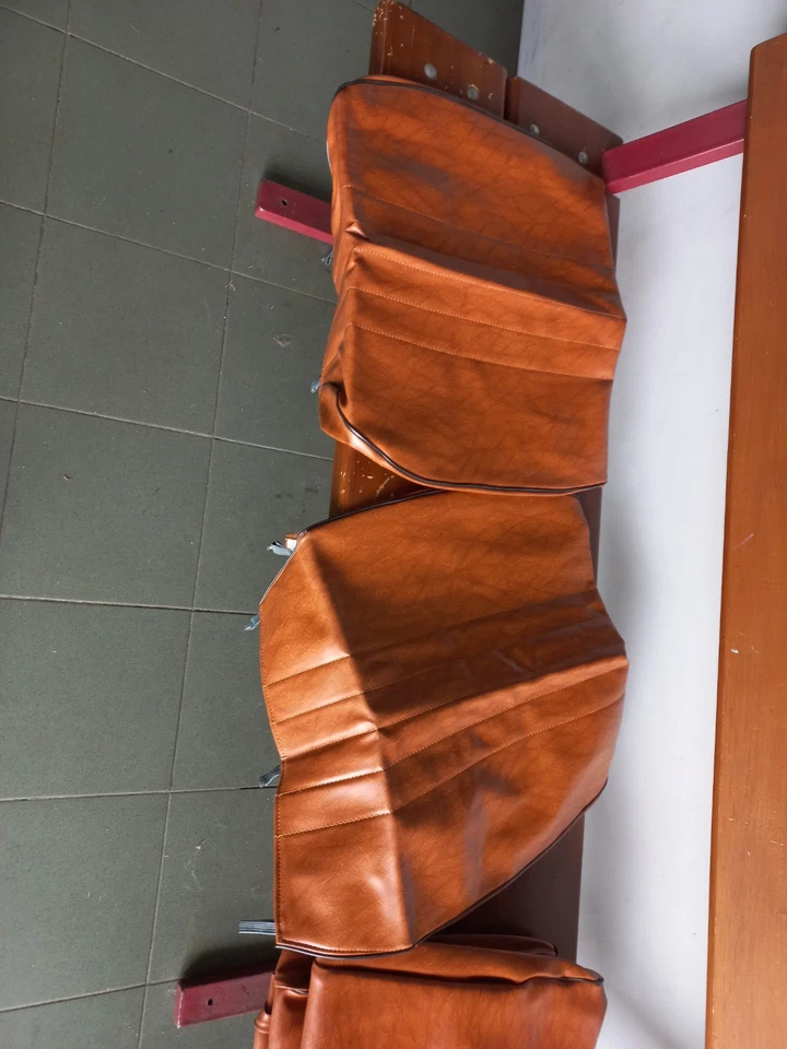 Fodere Coprisedile In Pelle Su Misura FIAT 128 — 第 3/4 张图片