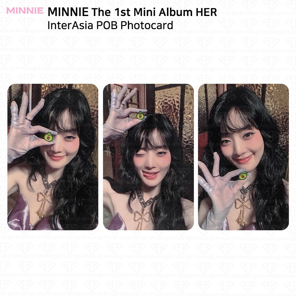 G)I-DLE G-IDLE MINNIE 1st Mini Album HER InterAsia POB Photocard