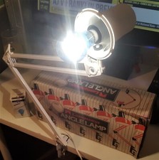 Vintage Tech - 80?s Lampways Angle Lamp In Original Box With Vintage 80?s Bulb