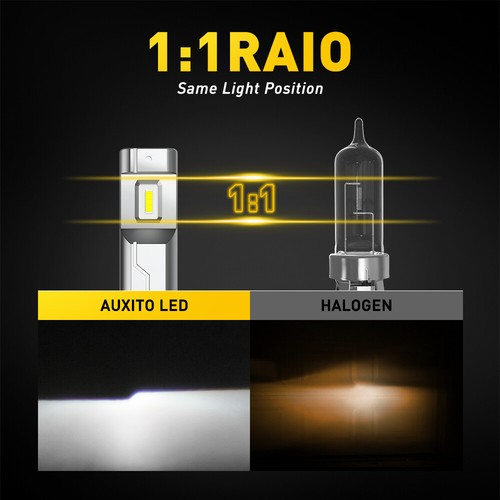 2x 9005 HB3 White Fog Halogen Bulb 60W Head Lamp Car Light 12V 8000LM Canbus - Picture 3 of 7