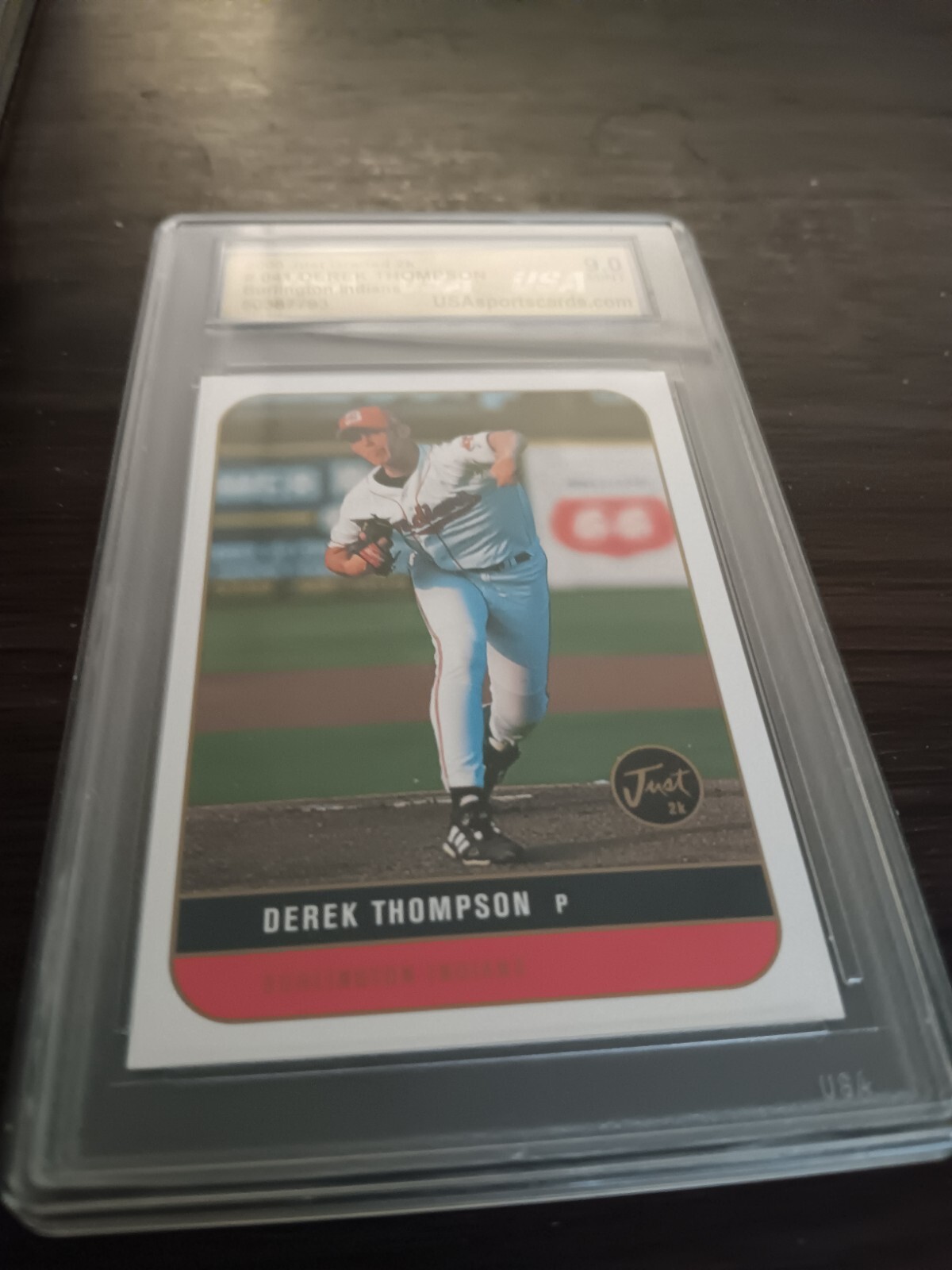 2000 Just Minors Just Graded - #041 Derek Thompson (RC)