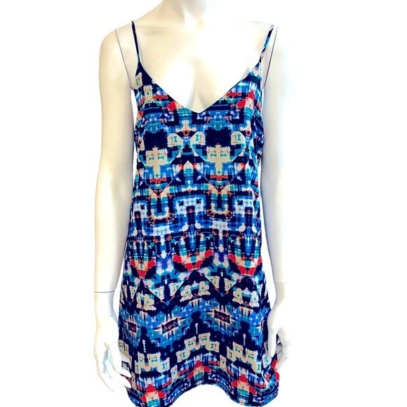 Boho Adjustable Straps Mini Lined Cris Cross Back… - image 4