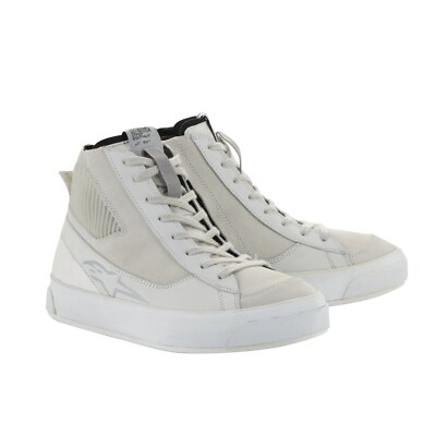 Alpinestars Stella Stated Podium Motorradschuhe Gr. 41 EU Damen Weiß Cool Grau