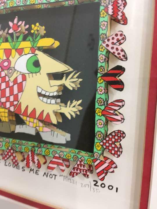 絵画 RIZZI\" SHE LOVES ME-SHE LOVES ME NOT\"3D s-l400.jpg