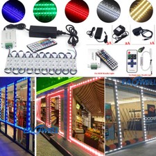 10 200FT 5050 SMD 3 LED Module Lights STORE FRONT Window Light Strip White Lamp