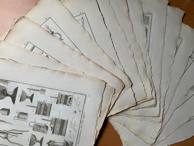 Amusements of Physics - 15 Plates - Panckoucke's Encyclopedia - 1790