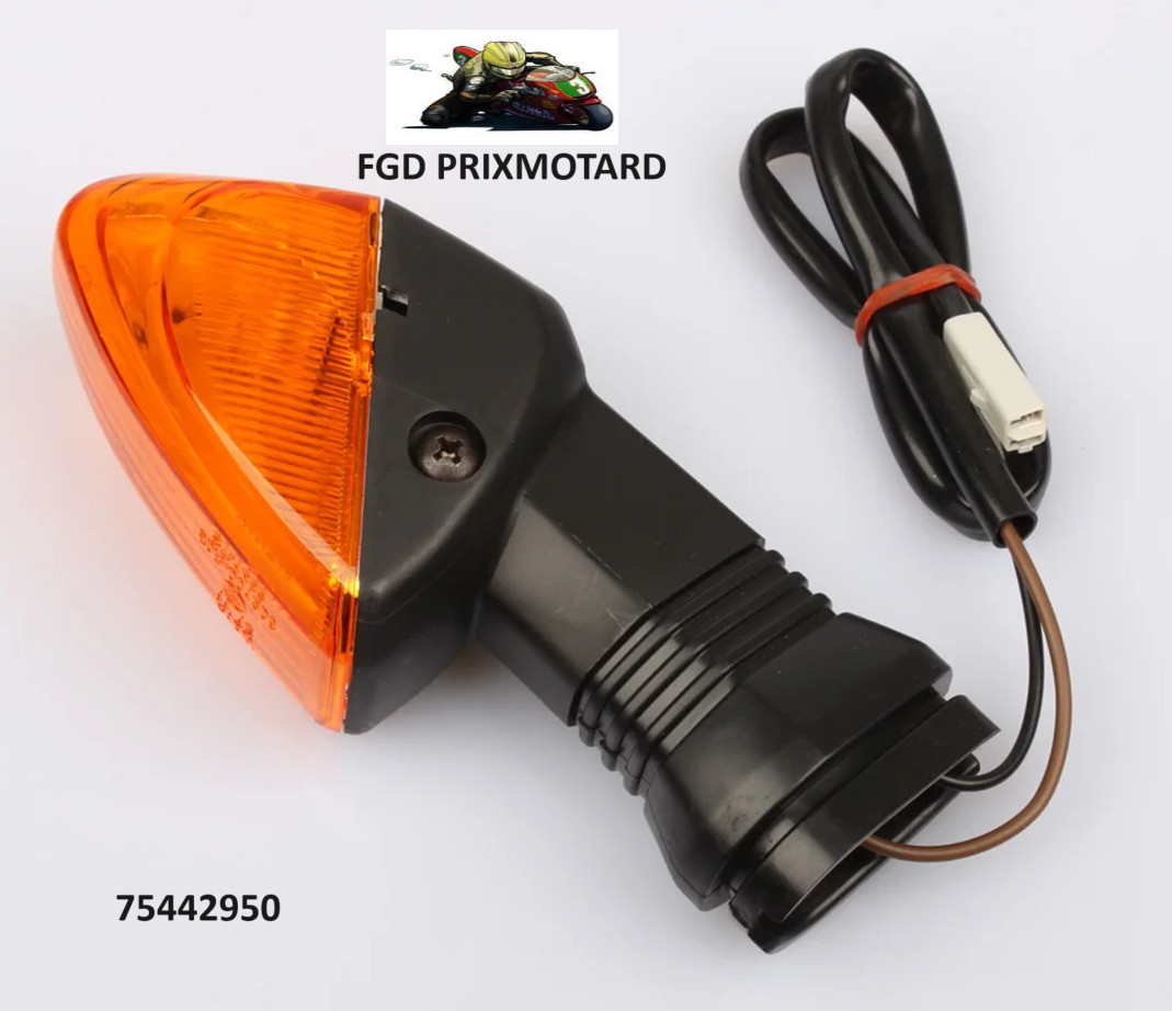 Clignotant arrière droit pour moto Kawasaki Z1000 modèles 2007 à 2009