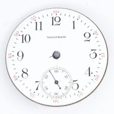 Waltham 16 Size Pocket Watch Movement - CH327