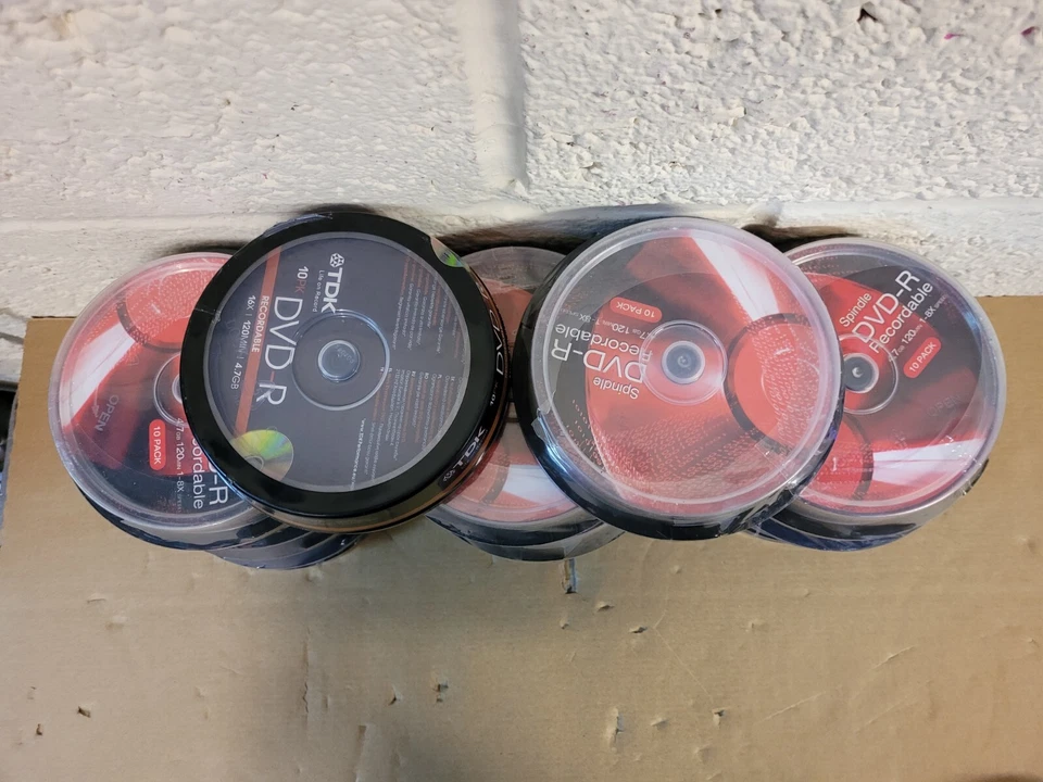 Blank DVD-R Discs 10 Pack x17 - Image 3 of 3