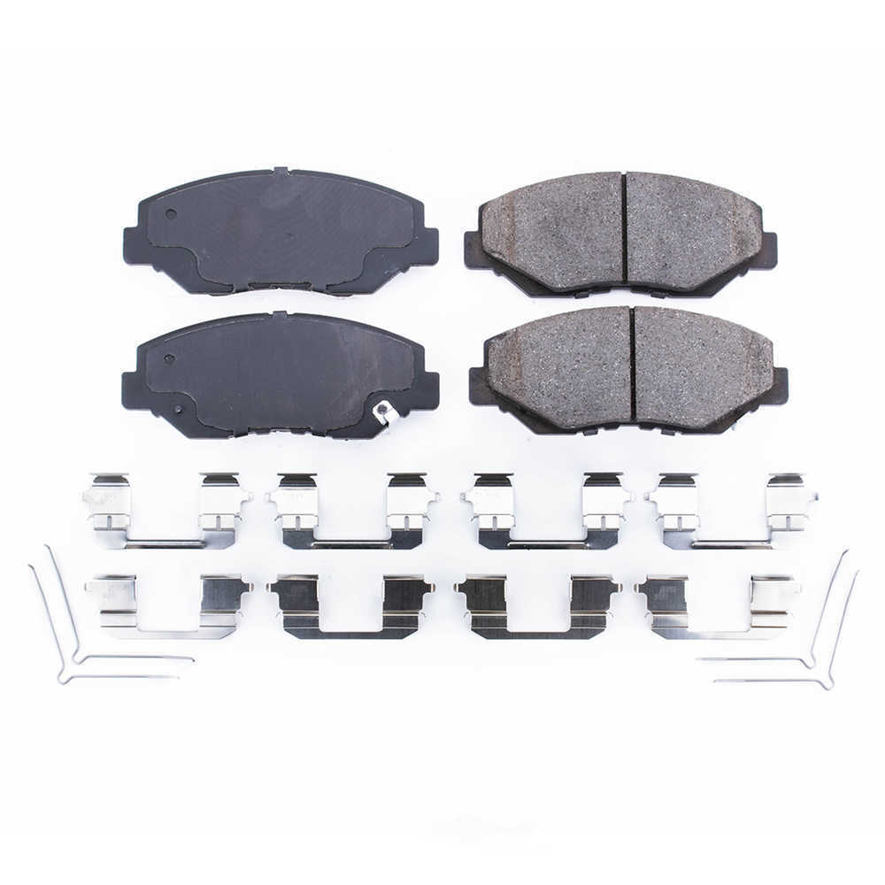Disc Brake Pad Set-Front Z17 Low-Dust Ceramic Brake Pads with