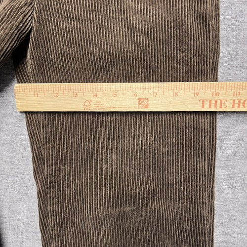 Vintage Boys POLO RALPH LAUREN Brown Cords Corduroy Flat Dress Pants Size 12 - Picture 9 of 12