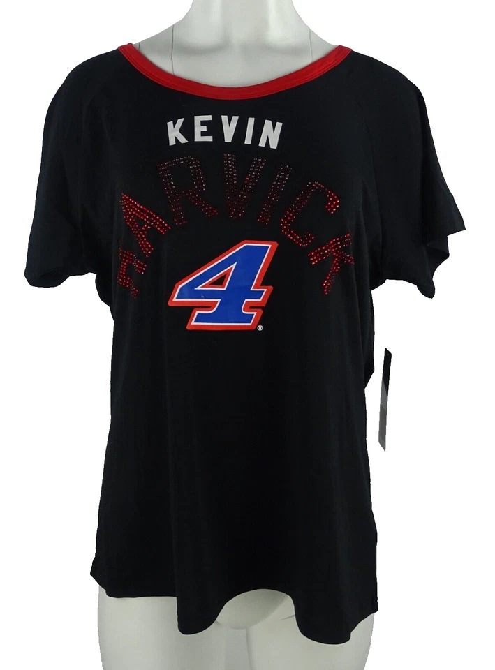 Женская графическая футболка Kevin Harvick No4 NASCAR Touch Stadium - Изображение 2 из 4