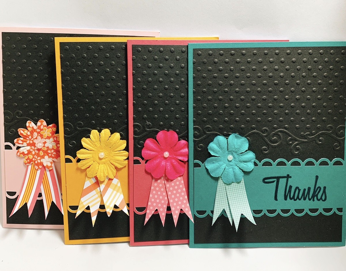 Handmade Baby Shower Thank You Cards