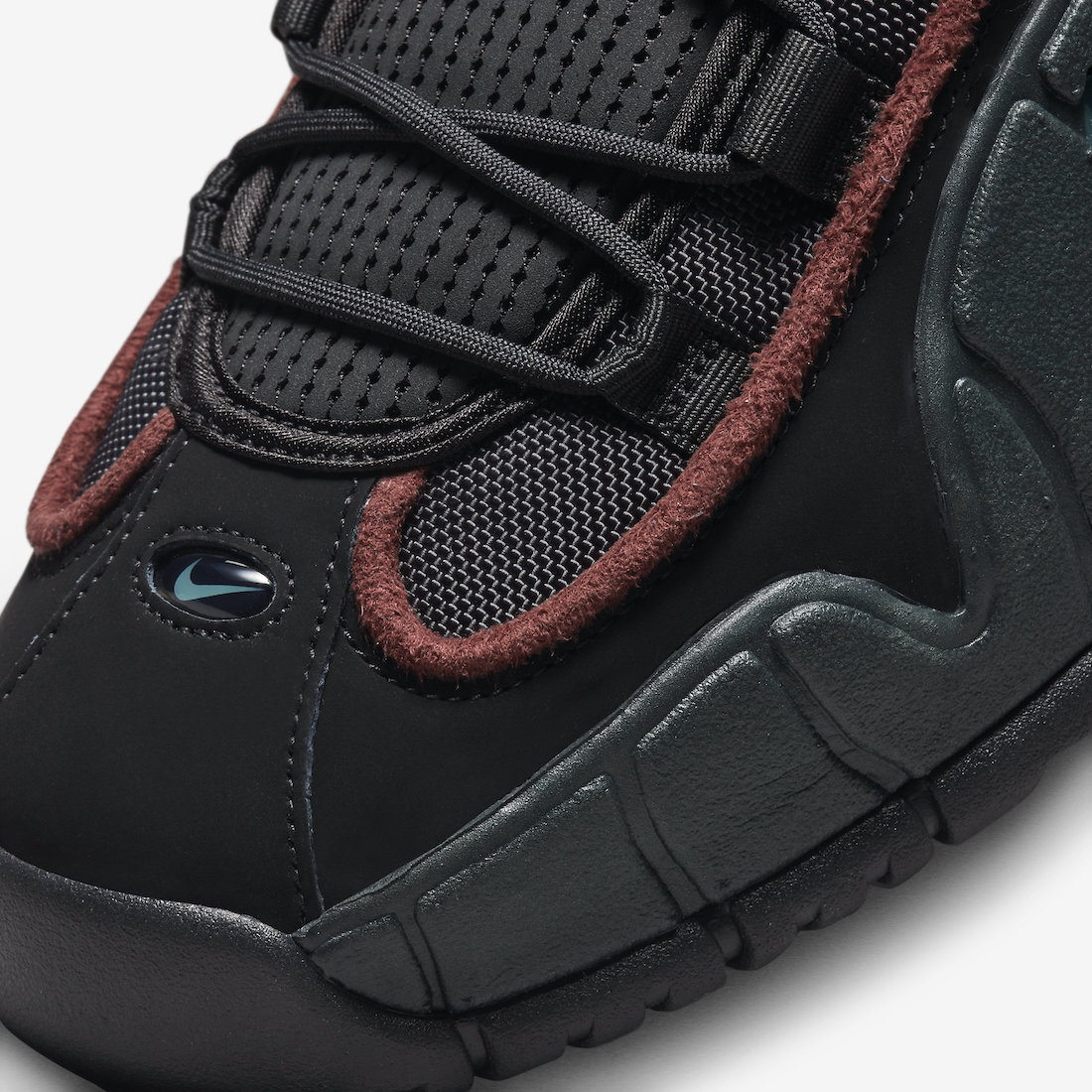 靴 Nike Air Max Penny Black/Anthracite NIKE AIR MAX PENNY BLACK-FADED SPRUCE-ANTHRACITE SZ 10