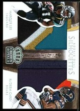 Ka'Deem Carey Marqise Lee 2014 Crown Royale Dual Rook Silhouettes Jerseys #PAC 
