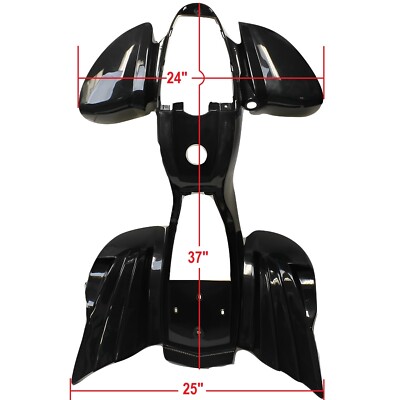 Genuine Kazuma Mini Falcon 90 Body Fender Plastic 90cc ATV BLACK