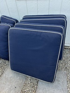 Frontgate Palermo Couch Cushions Outdoor Lounger Chaise Sunbrella 