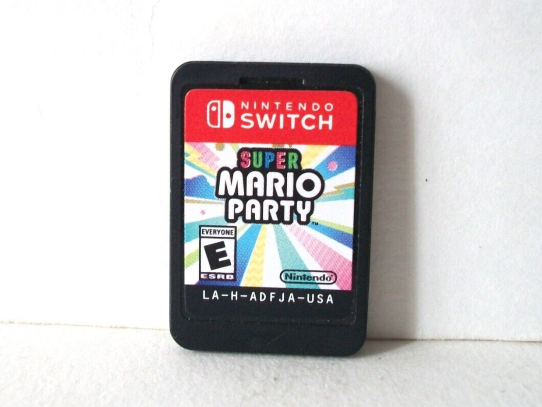 Super Mario Party Nintendo Switch Cartridge Only Board Game Multiplayer  Games