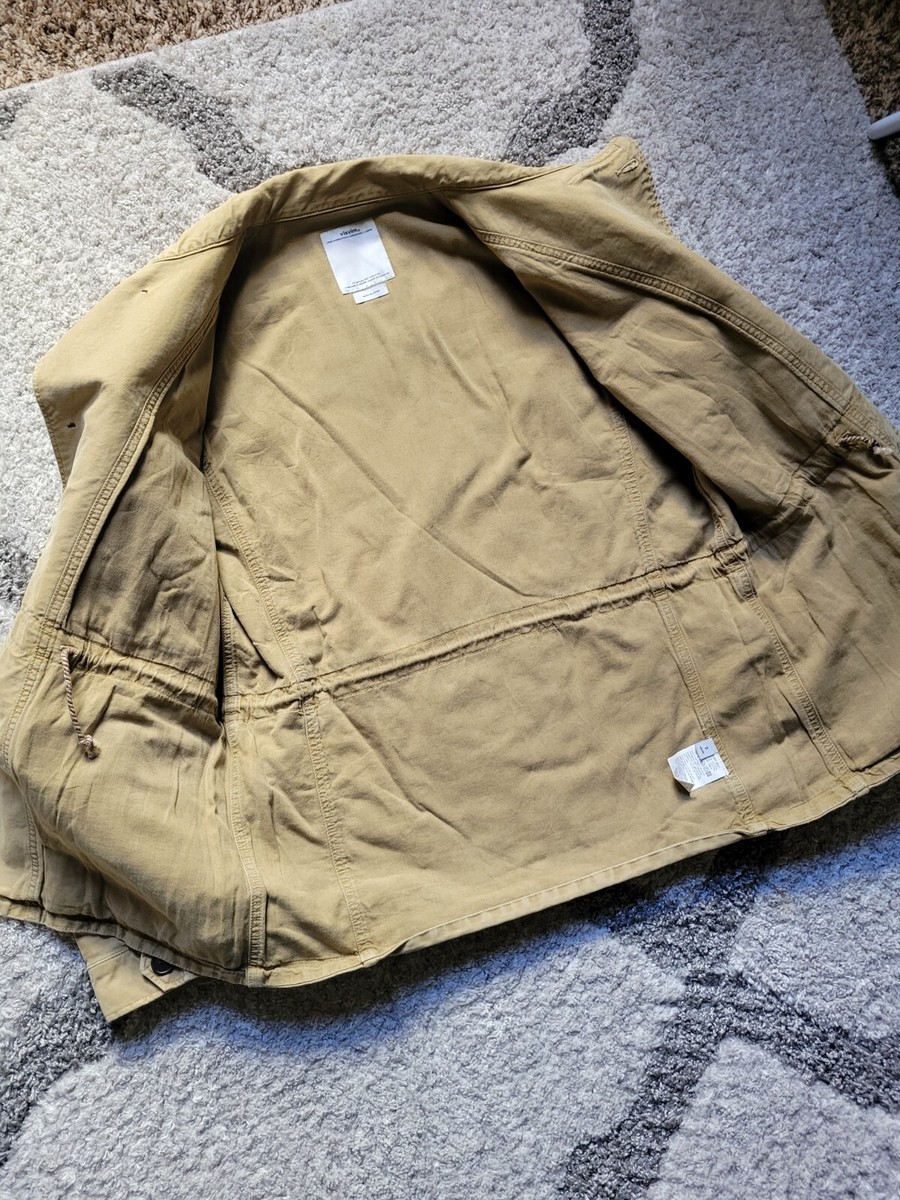 Visvim SS15 Achse Jacket Dmgd Chino Beige size 2 | eBay Visvim SS15 Achse Jacket Dmgd Chino Beige size 2 | eBay