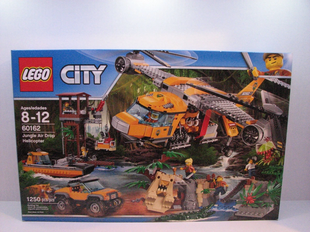 Isolere Konsulat Tage en risiko Lego City - Jungle Air Drop Helicopter (60162), NISB | eBay