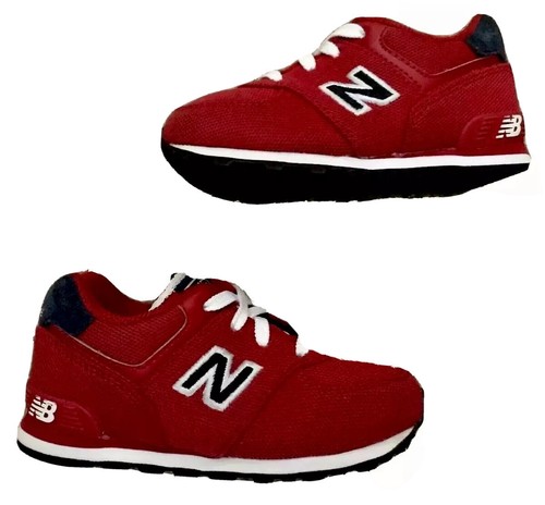 NEW BALANCE 574 "PIQUE PRL POLO PACK" LIMITED EDITION RED/WHT/BLUE (TD) SIZE 8 - Picture 1 of 6