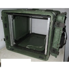 Rackmount 09U x24 ECS Legacy Composite Shock Mount Rack Case Shockmount 