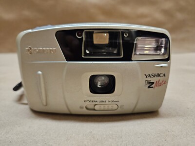 Kyocera Yashica EZ Mate - 35mm Point & Shoot - Tested and Working