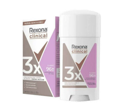 1 Rexona Antiperspirant Clinical classic cream for women 58 g EACH