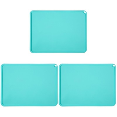  3 Pieces Place Mats for Protector Heat Insulated Table Pad Child
