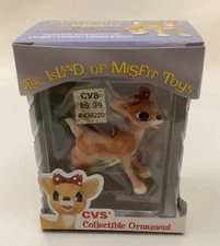 * CLARICE * REINDEER Ornament Rudolph Island of Misfit Toys CVS  Rare