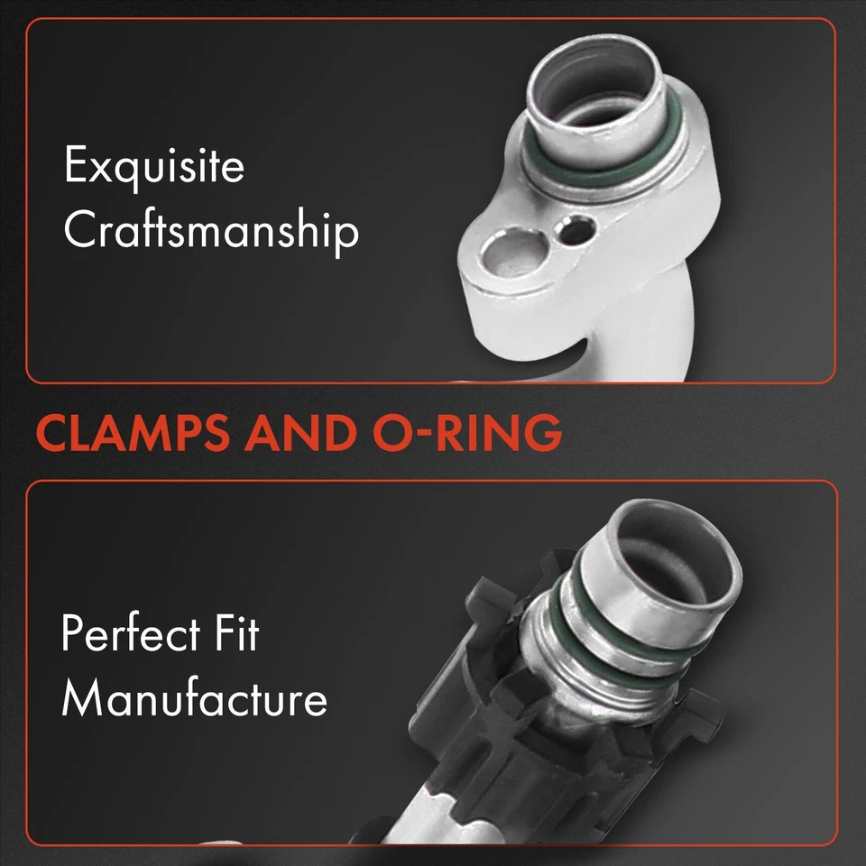 A/C Hose Suction Line for Mitsubishi Eclipse 2006-2009 Galant 2011-2012 L4 2.4L - Image 3 of 4