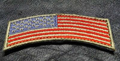 USA FLAG ROCKER TAB TACTICAL MORALE ARMY MILITARY HOOK PATCH | eBay