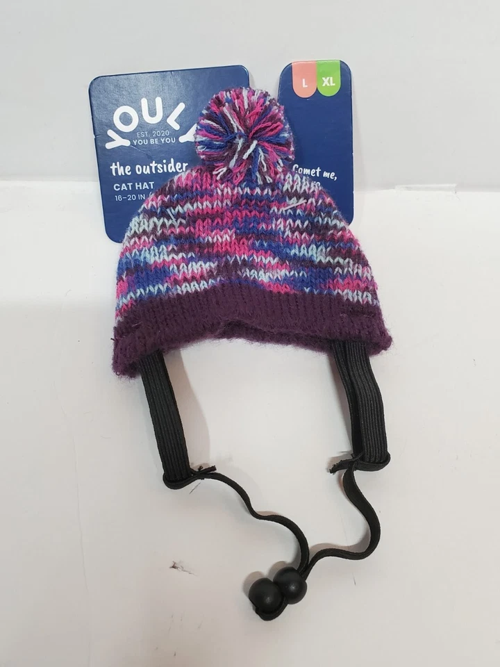 Youly The Outsider Cat Hat L/XL 16-20" "Comet Me, Bro" Cat Beanie Lote de 3 Foto 4 de 4