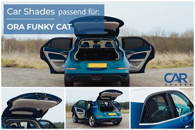 Sonnenschutz für ORA Funky Cat / GWM ORA 03 ab BJ. 2023 -, 4-teilig
