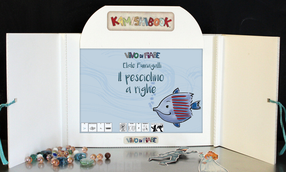 Libri Elide Fumagalli - Il Pesciolino A Righe. Testo In Simboli. Kamishibai. Edi
