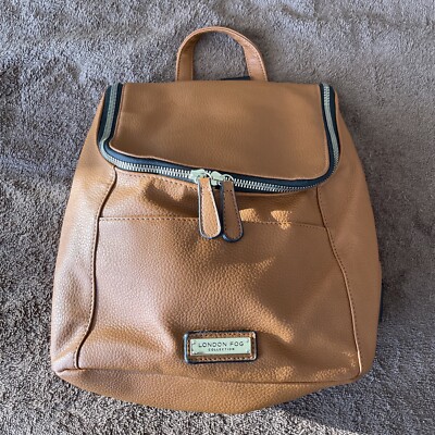 London Fog Leather Backpack London Fog Sophia Pebble Leather Backpack - Boscov main image 2