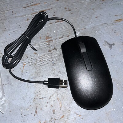 Dell MS116 Wired USB 1000 DPI Optical Mouse Dell P/N: 065K5F Out Of Package