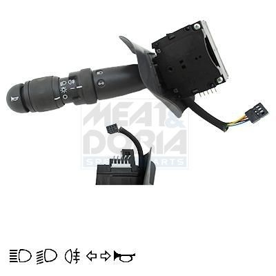 Lenkstockschalter Meat UND Doria 231077 Passend FÜR Iveco LenksÄUlenschalter-image