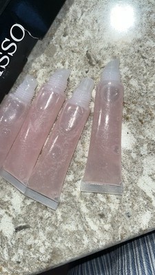 Pink Liquid Lip Gloss Shine Effect - Set of 5 Squeeze Tubes