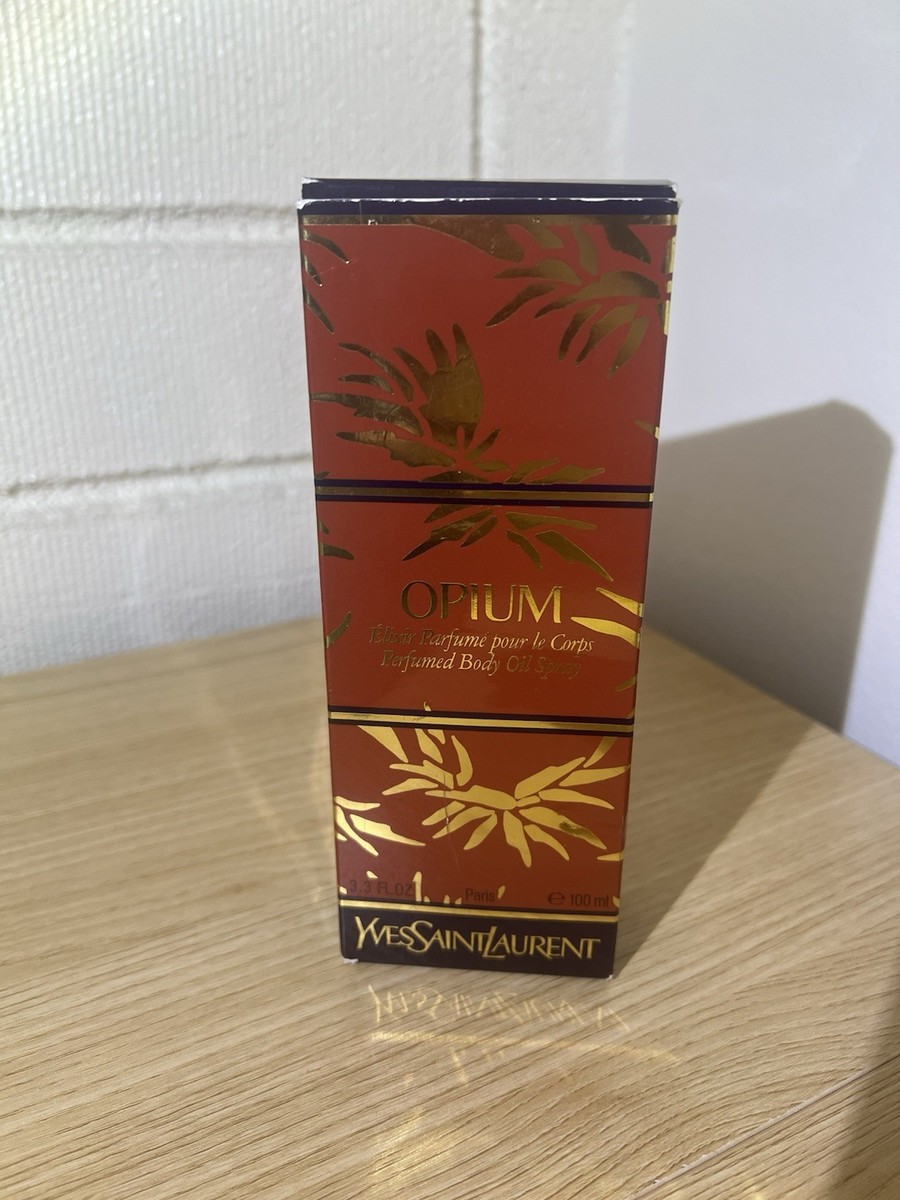 YVES SAINT LAURENT OPIUM 香水 ヴィンテージ Yves Saint Laurent Opium Vintage Perfumed Body Oil Spray 100 ml