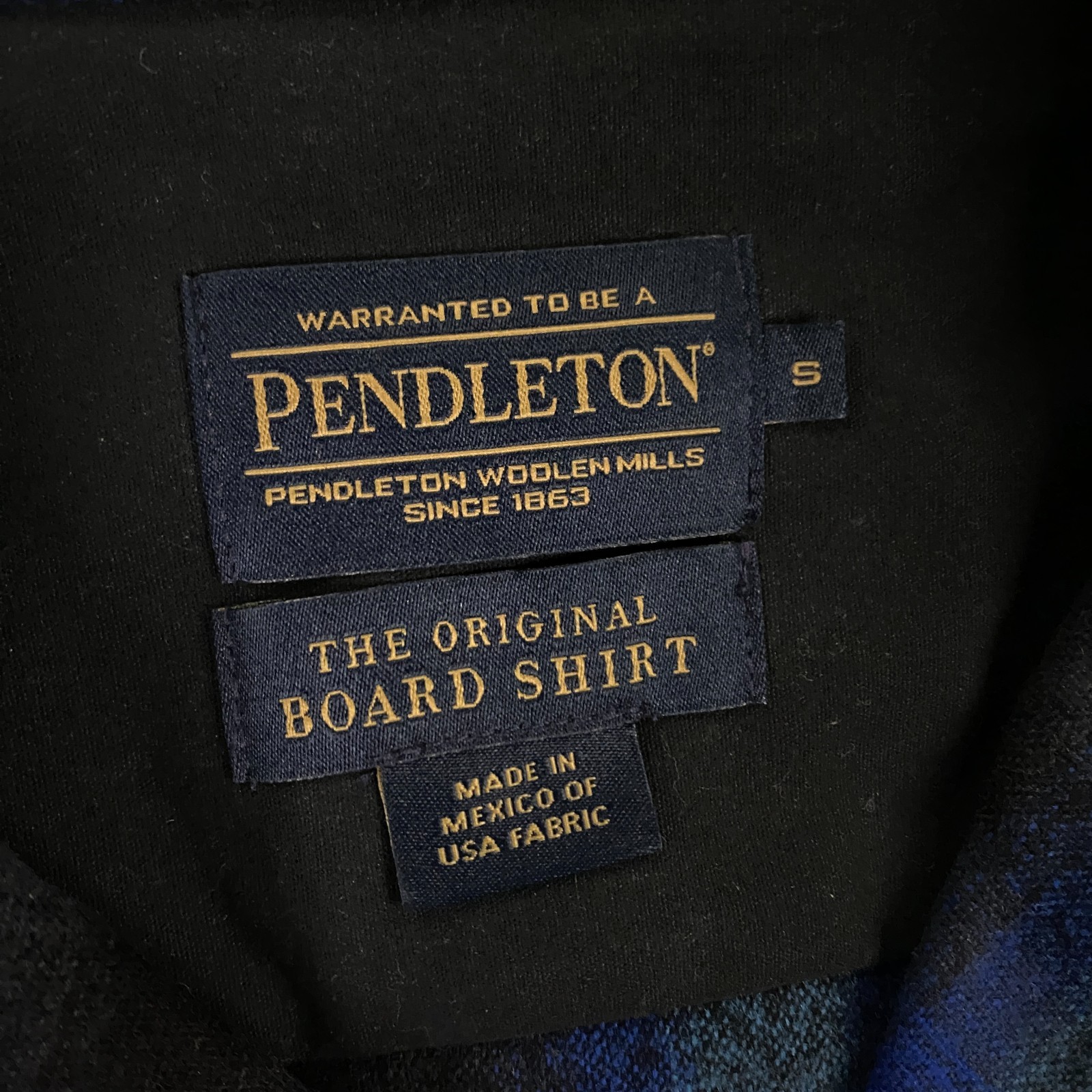 Pendleton Original Board Shirt Small Loop Camp Co… - image 3