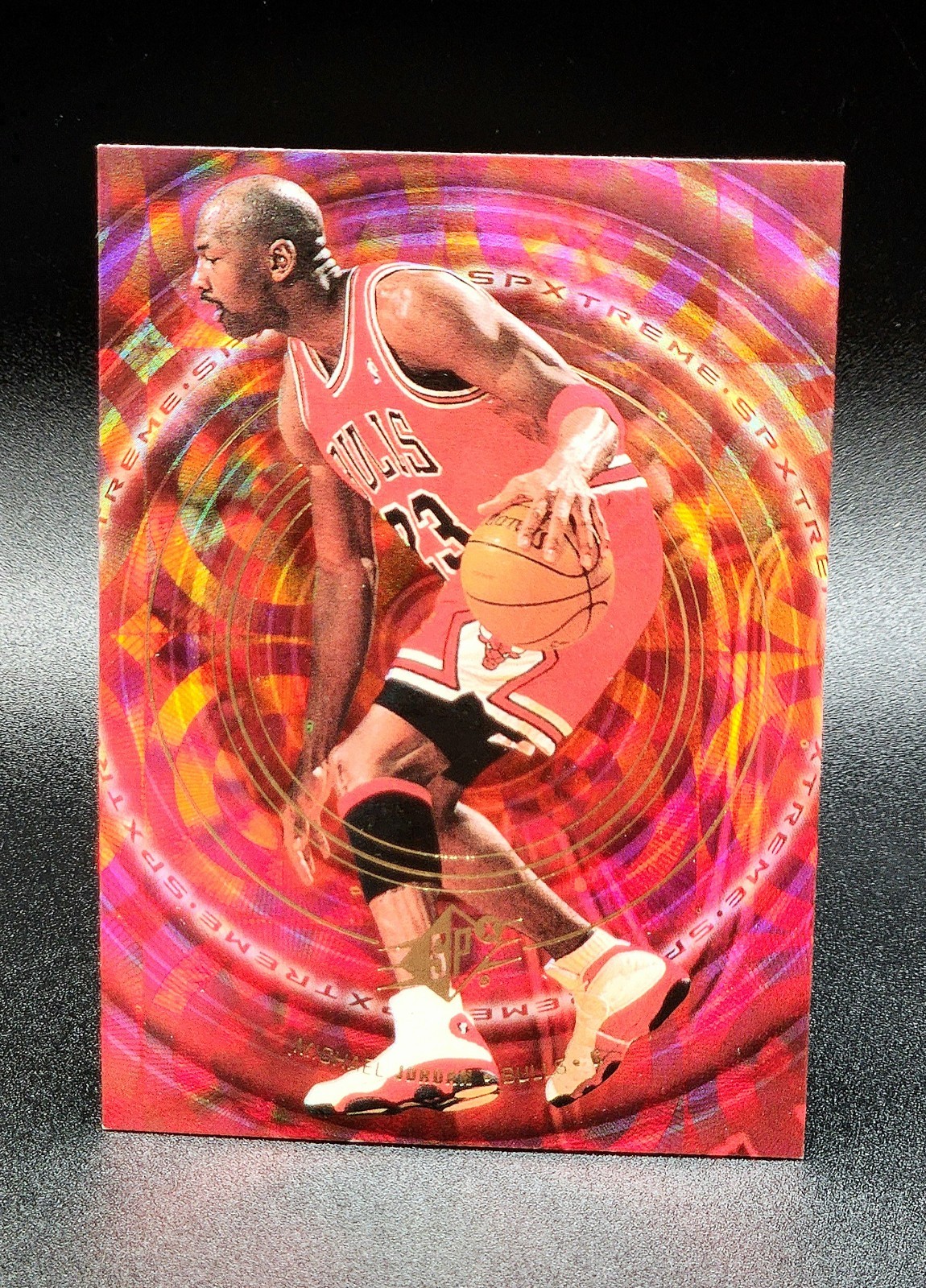 1999-00 SPx Michael Jordan SPxtreme Refractor Insert #X1 Chicago Bulls NRMT-MT
