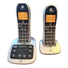 BT 4600 Big Button Twin Cordless Telephone with Answering Machine & Call Blocker