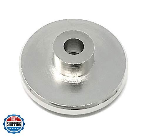 Vintage Forge Nickel Round String Retainer Guide Tree for Fender Precision Ja - Picture 3 of 3