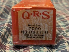 QRS Player Piano Word Roll #7009 - Beer Barrel Polka