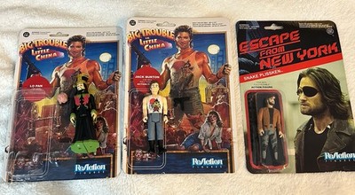 Super 7 Funko ReAction Big Trouble in Little China Lo Pan Figure Jack * Snake **