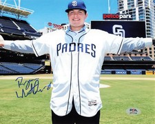 Ryan Weathers San Diego Padres Signed 8x10 Photo PSA